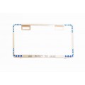 RDR 302 Aluminum Alloy Crystal License Plate Frame